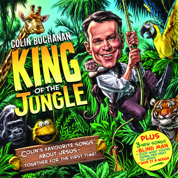 King of the Jungle CD, MP3 Album, Individual songs, Backing Tracks, Sheet Music Available